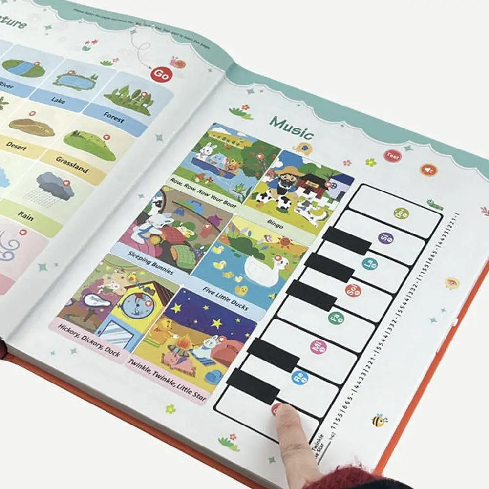 First English Words Interactive Electronic Sound Book