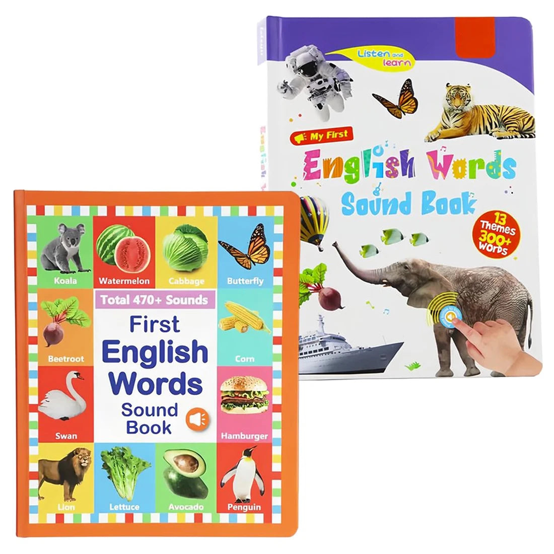 First English Words Interactive Electronic Sound Book