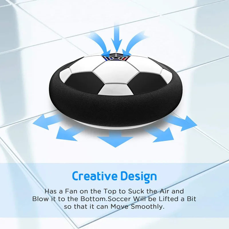 Electric Hover Soccer Ball Toy with LED Light for Kids