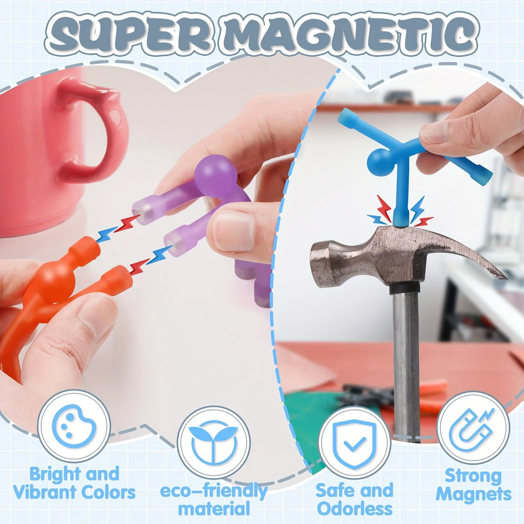 Humanoid Magnetic People Toys for Fridge and Locker