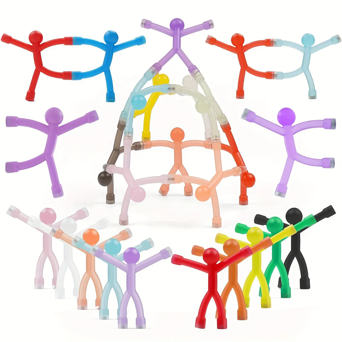 Humanoid Magnetic People Toys for Fridge and Locker