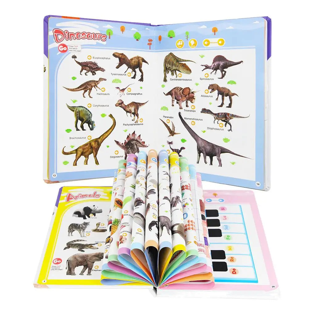 First English Words Interactive Electronic Sound Book