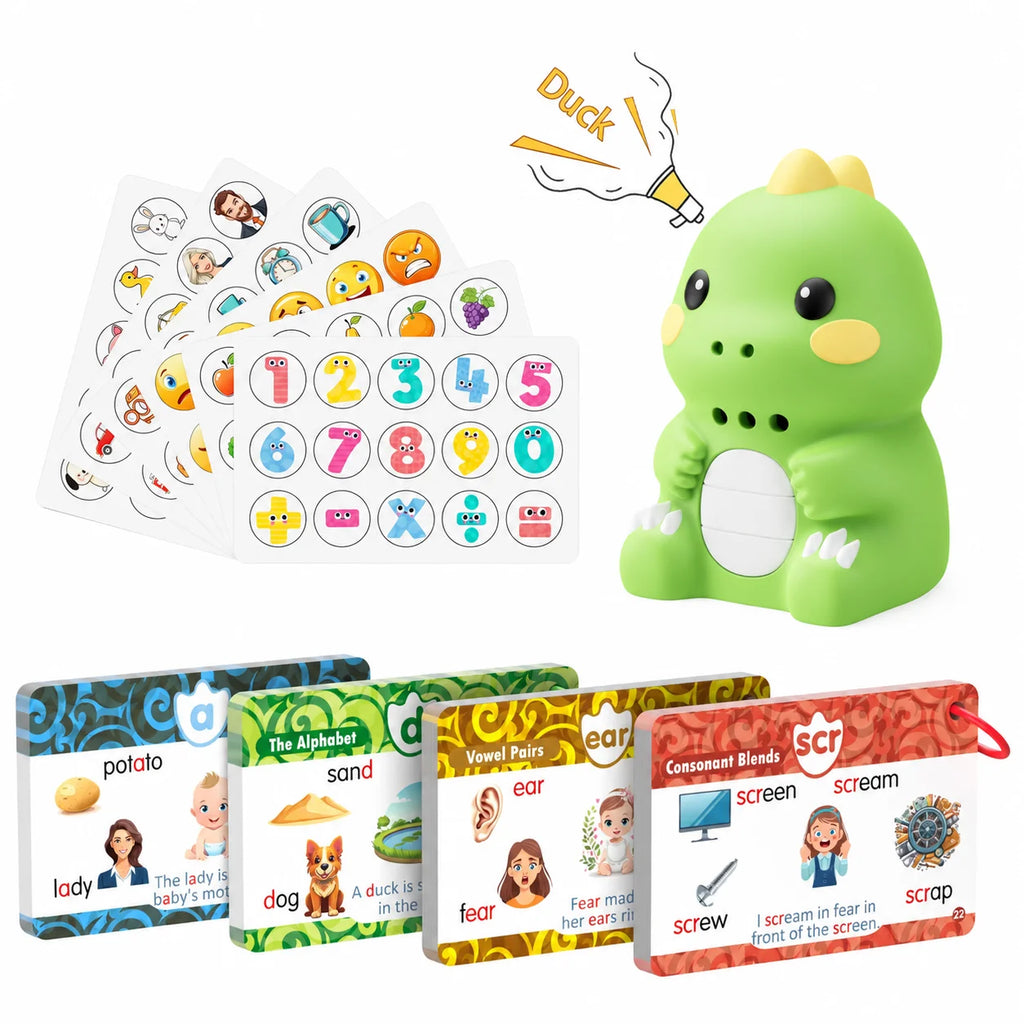 Talking Flash Cards Dinosaur Learning Toy with 148 Cards