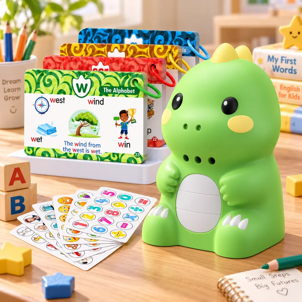 Talking Flash Cards Dinosaur Learning Toy with 148 Cards
